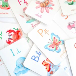 Cartes abécédaire – Apprentissage des lettres
