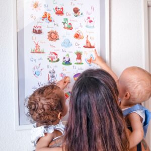 Abécédaire illustré – Format poster A2, papier 300 g